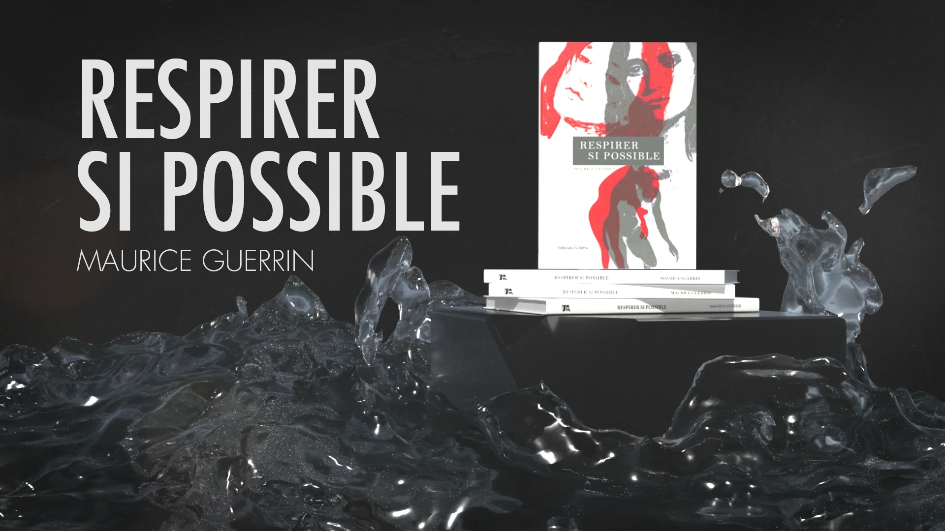 miniature youtube vidéo promotionnelle livre Respirer si possible de Maurice Guerrin